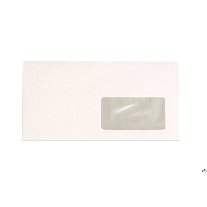 Koperty o wymiarach standardowych wykonane z białego papieru offsetowego lub brązowego natronu. Kperty listowe mają klapkę zamyk