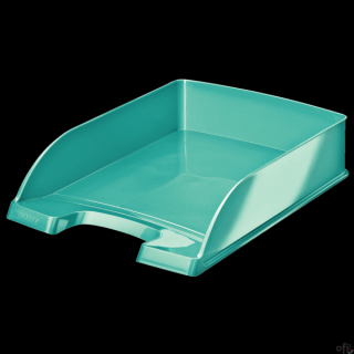 Tacka Leitz PLUS WOW_- półka na dokumenty w promiennych WOW kolorach_- może być użyta indywidualnie lub łączona w stos_- paleta 