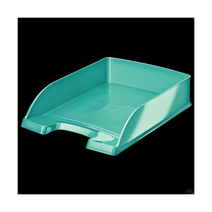 Tacka Leitz PLUS WOW_- półka na dokumenty w promiennych WOW kolorach_- może być użyta indywidualnie lub łączona w stos_- paleta 