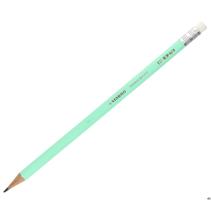 Ołówek Swano Pastel zielony HB STABILO 4908/02-HB