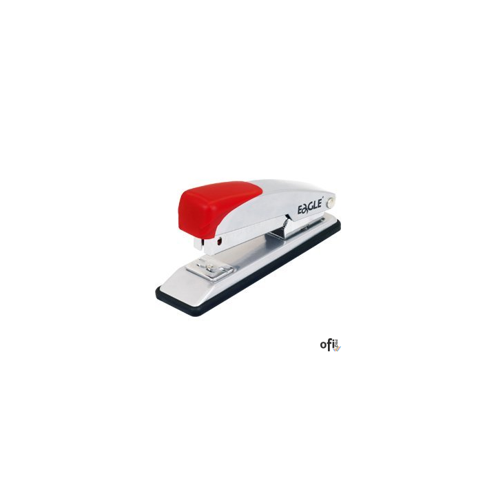 Zszywacz 205, czerwony, do 20 kartek 20k EAGLE 110-1167 na zszywki 24/6 26/6