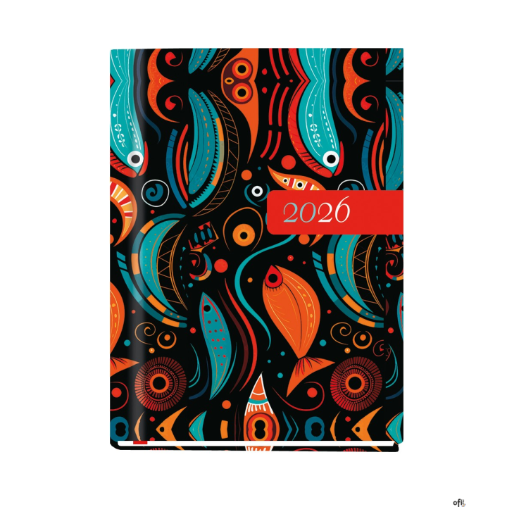 Terminarz OLA A6 2026 Michalczyk i Prokop T-212F-07 KALENDARZ tydzień na 2 stronach