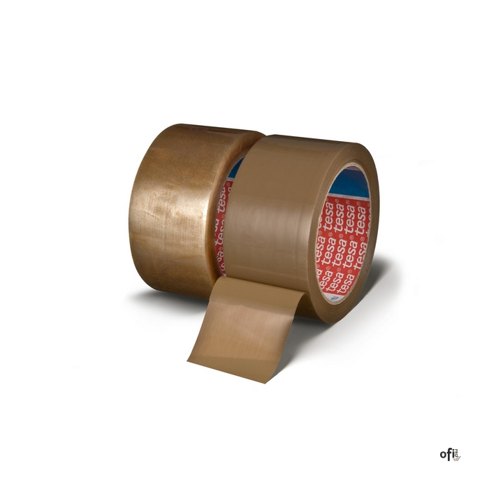 Taśma pakowa Tesapack Standard Solvent, 66 m _ 48 mm, biała, 04263_00169_07 TS, Tesa