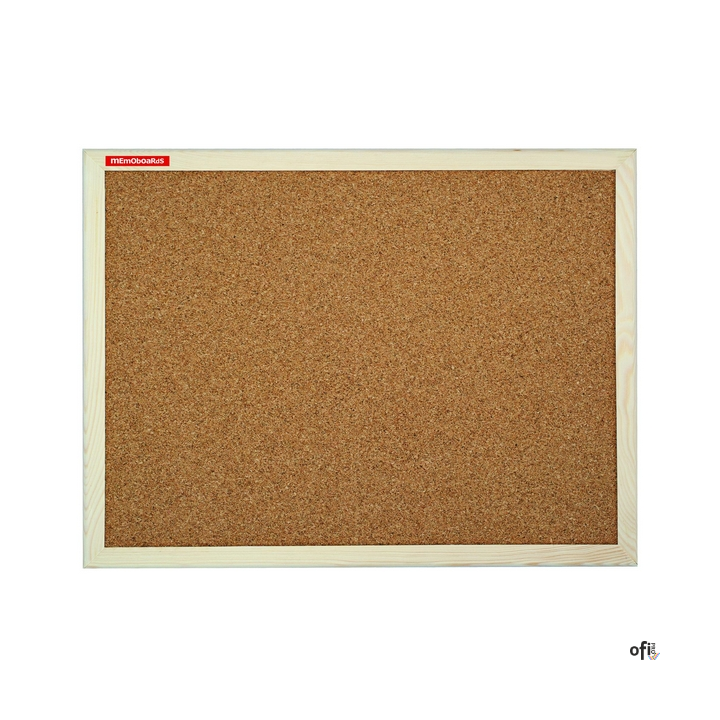 TABLICA KORKOWA 160x80cm W RAMIE DREWNIANEJ TC168