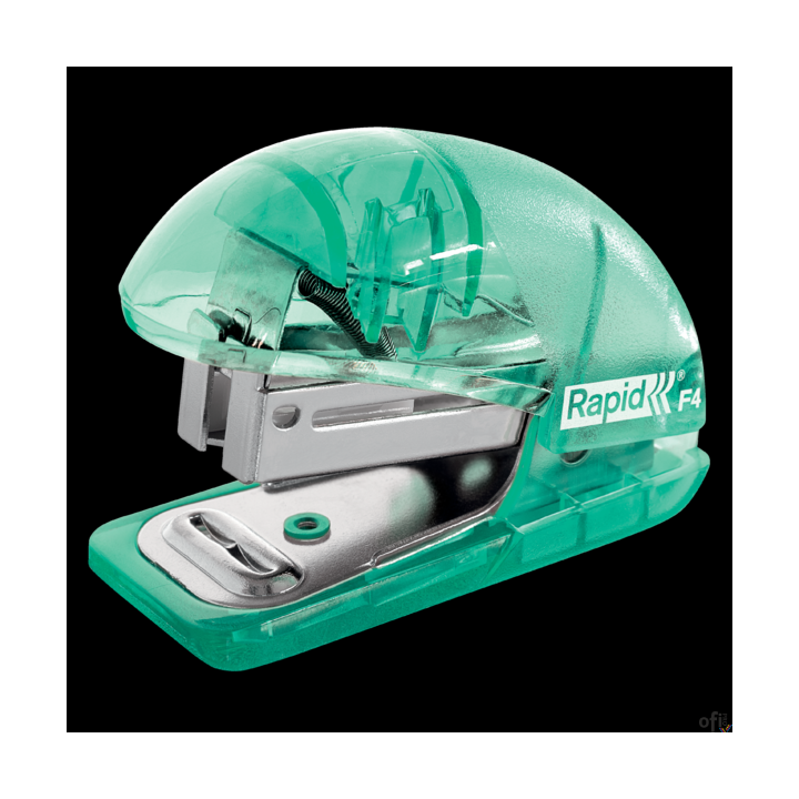 Zszywacz mini Rapid ColourBreeze F4, 10 kartek, 5 lat gwarancji, zielony 5001326