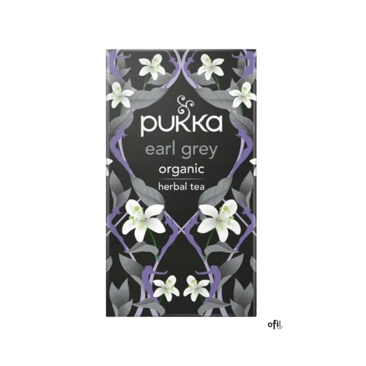 PUKKA Organic Gorgeous Earl Grey herbata bergamotka lawenda 20 saszetek