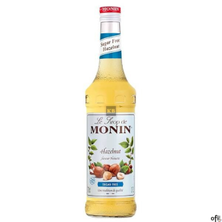 Syrop Bezcukrowy Orzechowy Monin Sugar Free Hazelnut 0,7L (op. zbiorcze 12 sztuk)