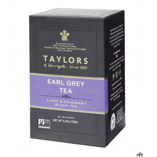 Taylors of Harrogate Herbata Czarna Earl Grey 20 kopert (op. zbiorcze 6 sztuk)
