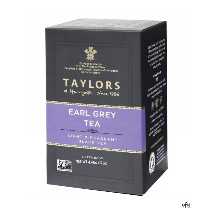 Taylors of Harrogate Herbata Czarna Earl Grey 20 kopert (op. zbiorcze 6 sztuk)