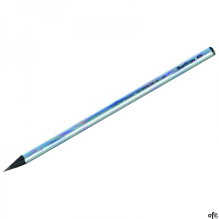 Ołówek Starlight, HB, okrągły, czarne drewno, zaostrzony 257275/84882 Berlingo