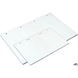 Wkład szkolny do segr.A5 biały kratka 50k. UNIPAP