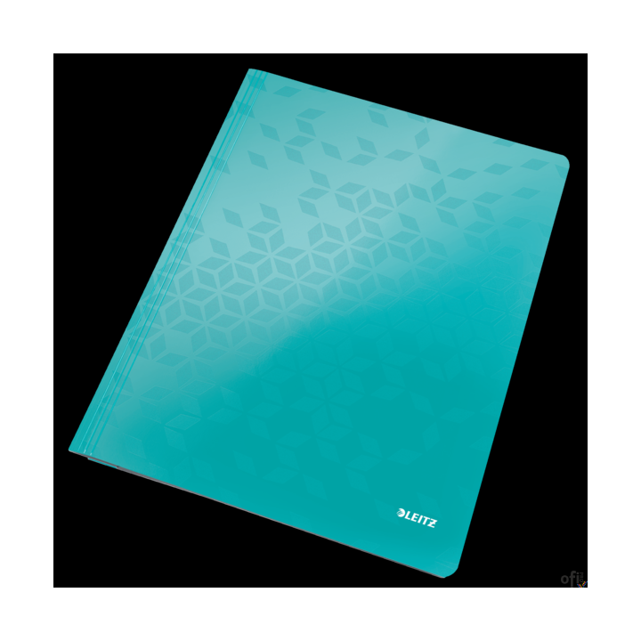 Skoroszyt kartonowy WOW turkusowy 30010051 LEITZ