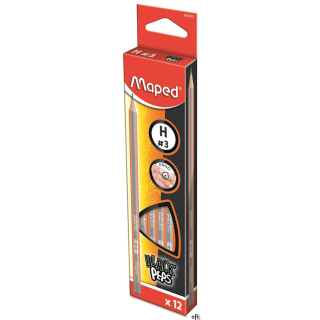 Ołówek drewniany Blackpeps H MAPED 850025