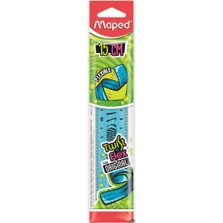Linijka niełamliwa 15cm TWISTN FLEX MAPED 279110