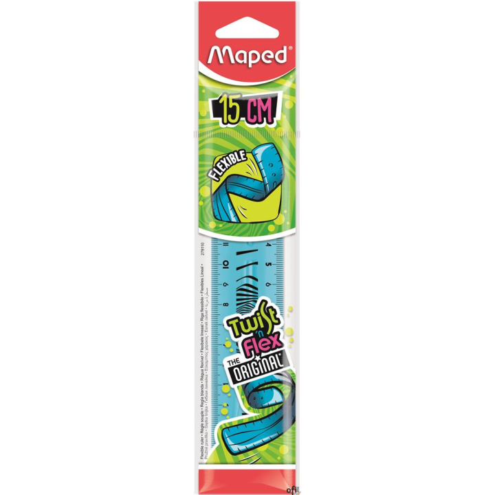 Linijka niełamliwa 15cm TWISTN FLEX MAPED 279110