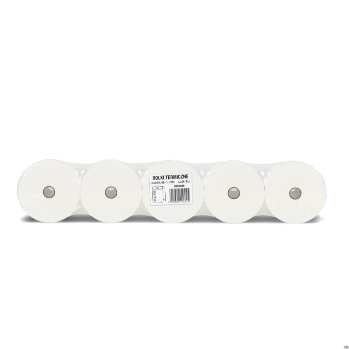 Rolki termiczne DOTTS 80mm x 70m (5szt) BPA FREE