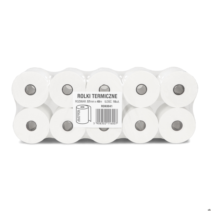 Rolki termiczne DOTTS 57mm x 40m (10szt) BPA FREE