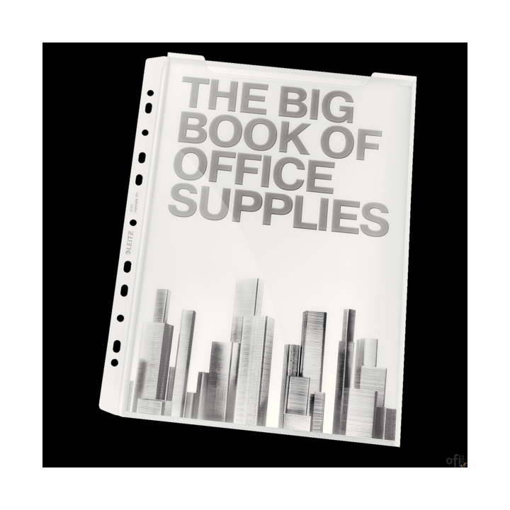 Koszulki groszkowe na katalogi A4 Leitz, z PP, 180 mic. 5 szt. 47513003 (X)