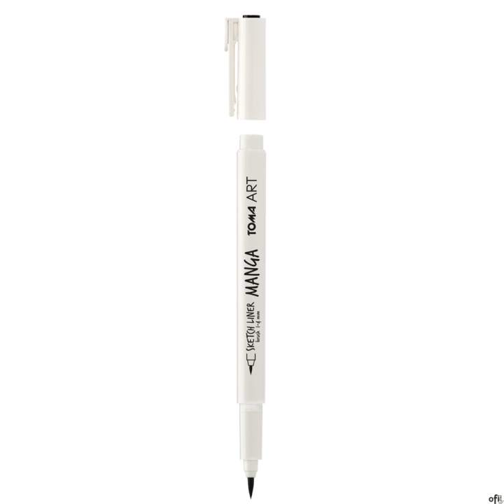 Cienkopis Manga z tuszem na bazie wody jest produktem nadającym się idealnie do tworzenia szkiców, komiksów, projektów graficzny