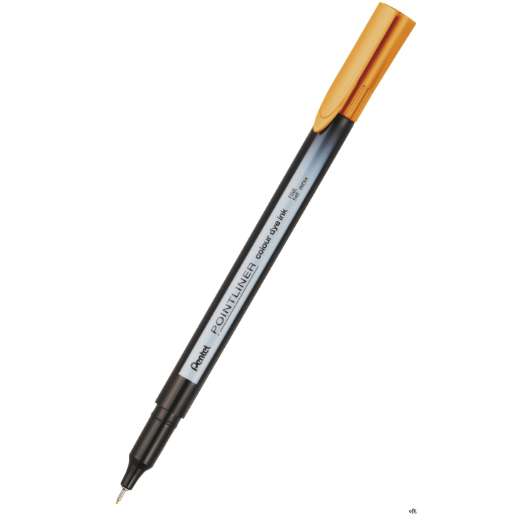 Cienkopis pointliner colour, (pomarańczowy) sunset z tuszem na bazie wody, S40-F3 PENTEL