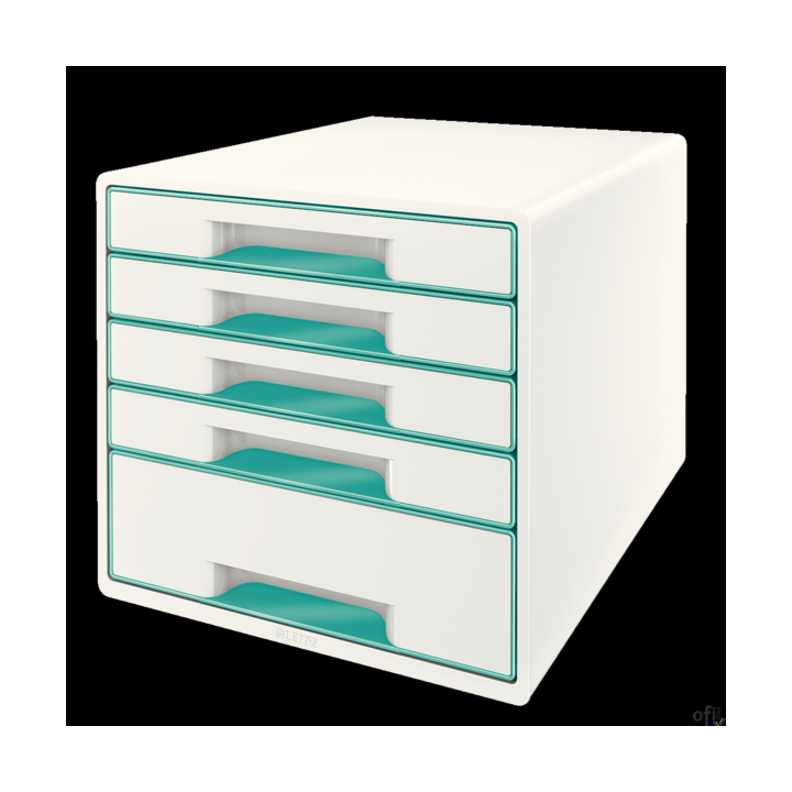 Przykuwające wzrok, najwyższej jakości pojemniki z szufladami WOW z niezwykłym i stylowym połączniem dwóch kolorów o błyszczącym