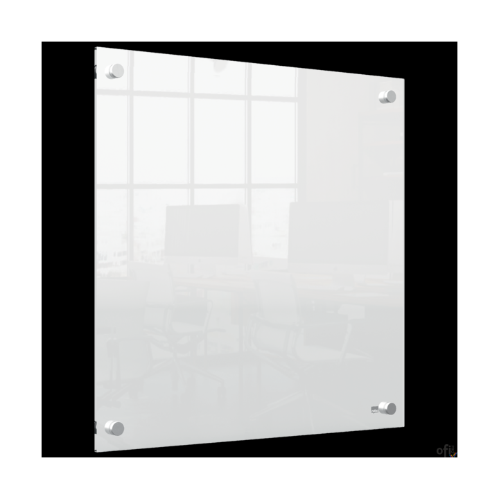 Tablica akrylowa suchościeralna do zawieszania na ścianie Nobo Home 450x450mm  1915620