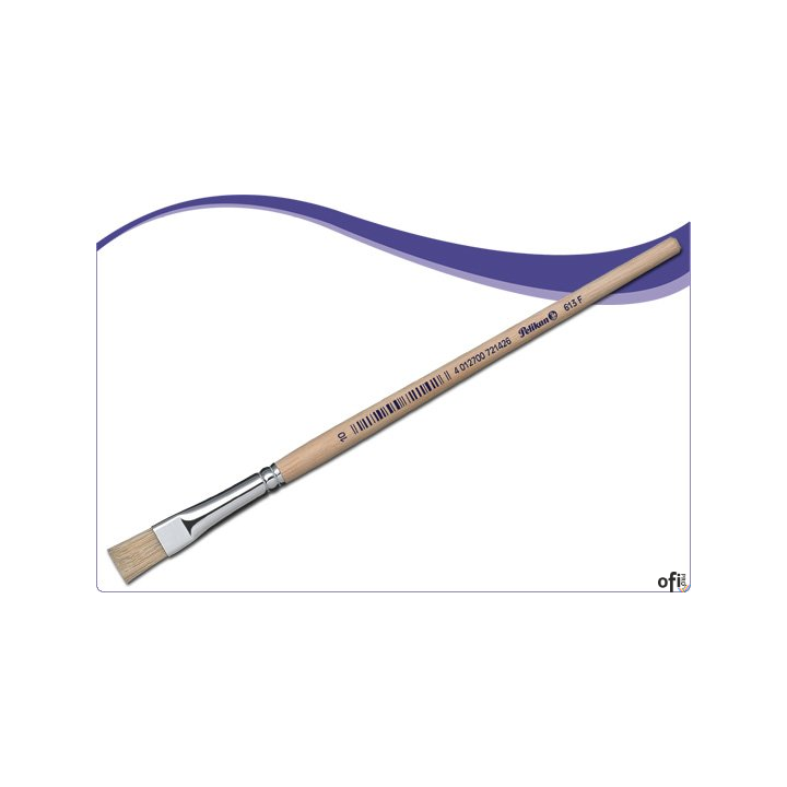 Pędzel płaski, 613F, rozmiar 2 400142598 PELIKAN