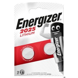Bateria litowa ENERGIZER CR2025 (2szt) 3V blister