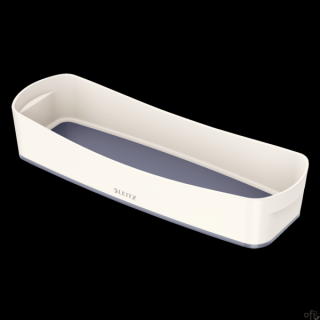 Organizer Leitz MyBox, z systemem modułowego ustawiania, stwarza możliwość eleganckiego przechowywania akcesoriów w domu lub biu