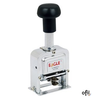 Numerator TY102-7, wys. czcionki: 4 mm, 7-mio cyfrowy EAGLE 140-1010