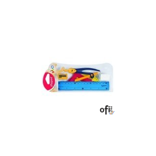 Zestaw geometryczny 8elem.18119 MAPED  ESSENTIALS