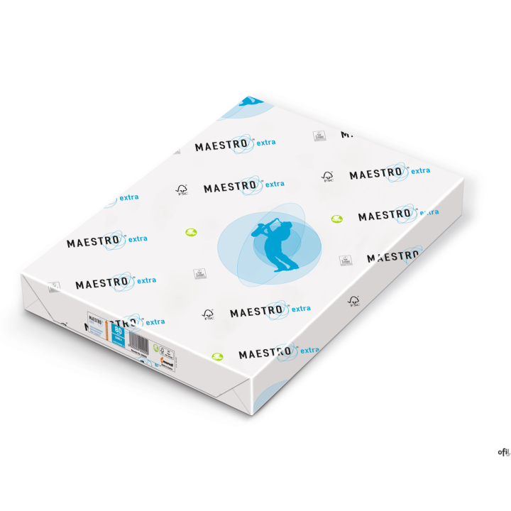 Papier A4 80g MAESTRO TRIOTEC EXTRA 9457A80 karton 5 ryz
