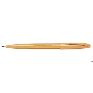Oryginalny pisak Pentel Sign Pen__Idealny do grafik i ilustracji__Trwała, fibrowa końcówka__Tusz wodny, nie permanentny__Grubość
