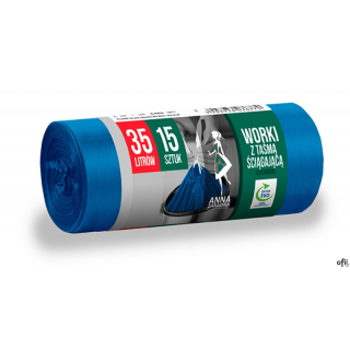 worki na śmieci wykonane z regranulatu pochodzącego z recyklingu odpadów foliowych, nadające się do ponownego recyklingu_supermo