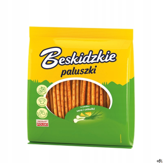 Paluszki ser cebulka BESKIDZKIE 180g