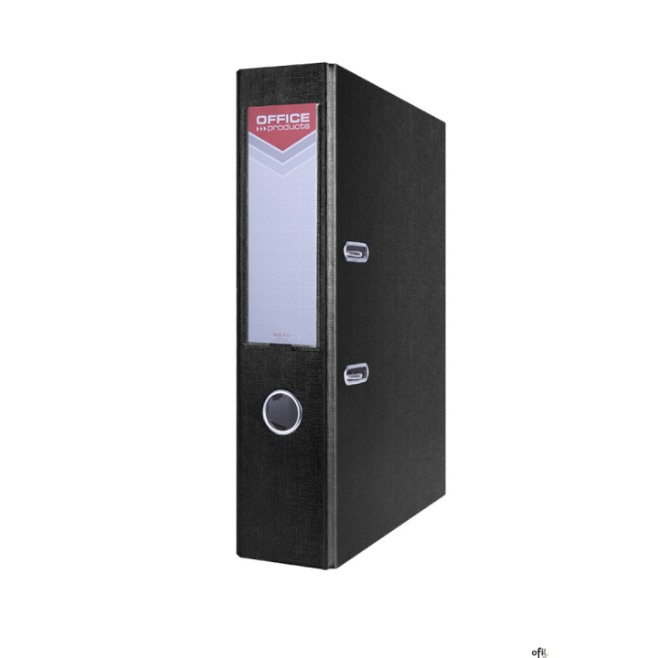 Segregator  Officer, PP, A4/75mm, czarny, typu OFFICE PRODUCTS 21011211-05