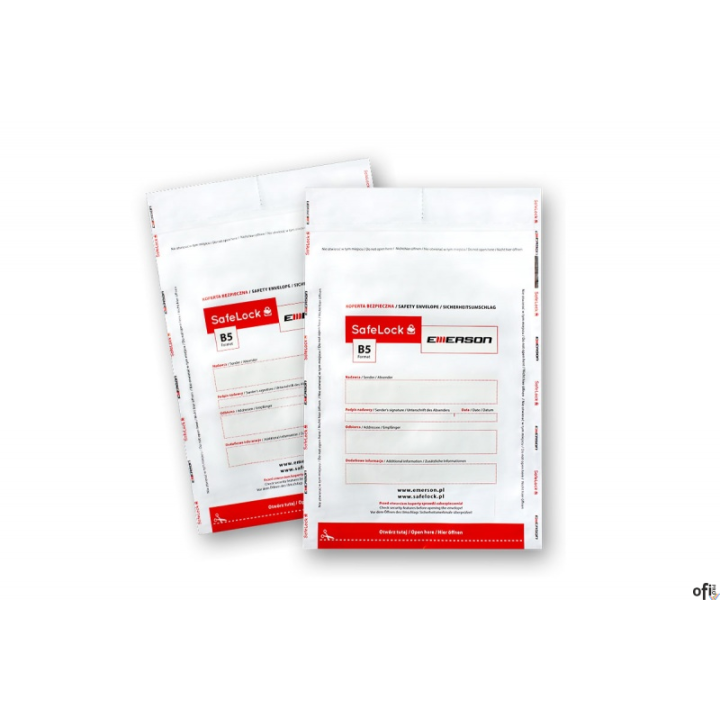Koperty bezpieczne B4 białe 100szt. ikb250385Btk100 EMERSON