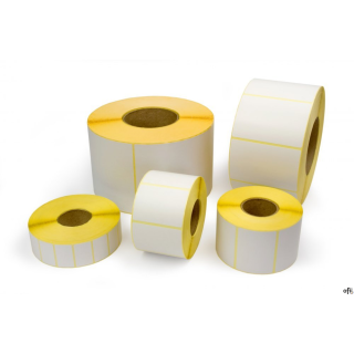 Etykieta na roli 32x20mm, nawój 250010rolek - zgrzewka50rolek - karton