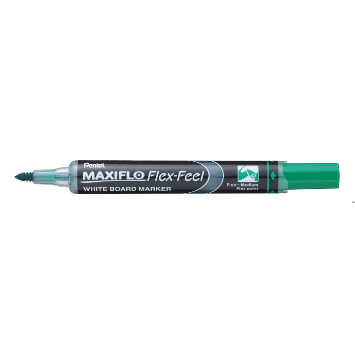 Marker MAXIFLO z elastyczną końcówką FLEX FEEL zielony MWL5SBF -D PENTEL