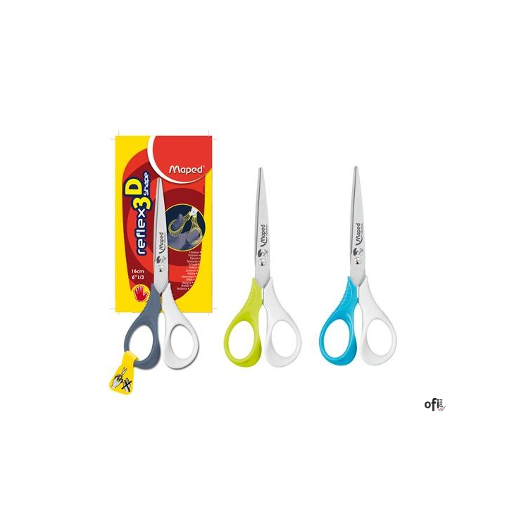 Nożyczki SHAPE 3D 16cm dla leworecznych 476510 MAPED