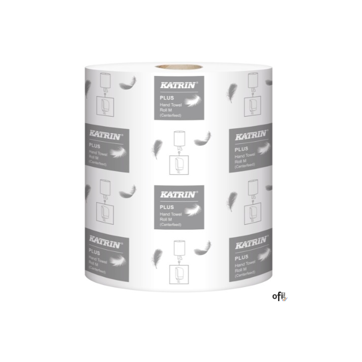 Ręcznik KATRIN PLUS M centralnego (6 rolek) dozowania 64403