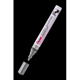 Marker olejowy Pentel średnia okrągła  końcówka,  MMP10-N szary