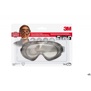 Gogle ochronne 3M (2890), transparentne