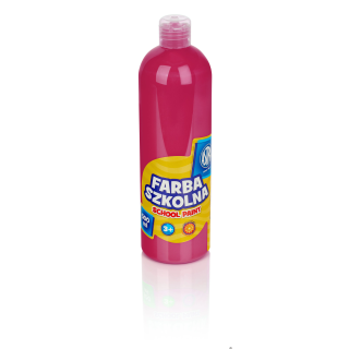 Farba szkolna Astra 500 ml - różowa, 301109003