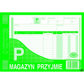 Magazyn Przyjmie, A5, wielokopia