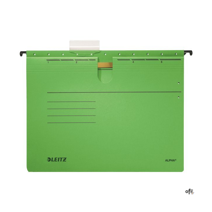 Skoroszyt zawieszany ALPHA zielony  Leitz 19840155