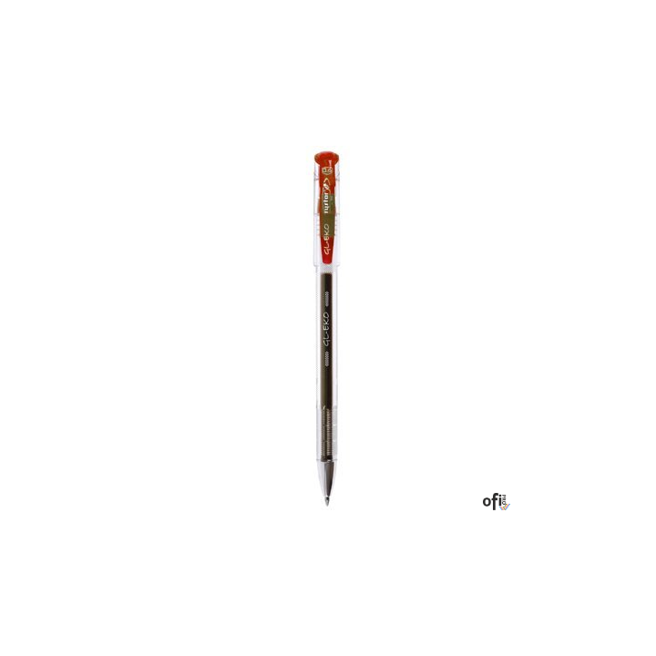 Pióro żel.GL-EKO /B czerwony RYSTOR GL-06 EKO