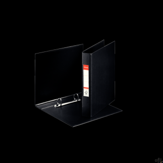 Segregator Esselte A5 z 2 kółkami, grzbiet 40 mm, czarny, 47687