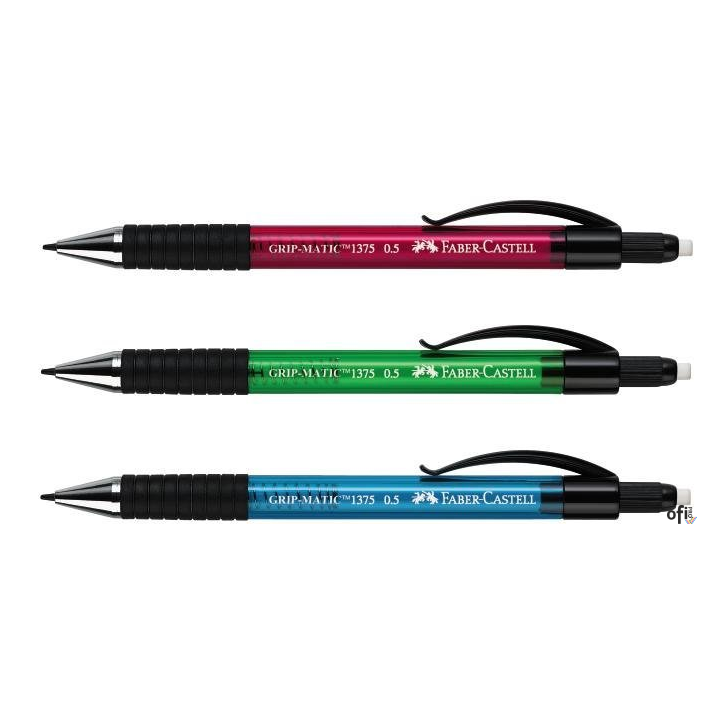 Ołówek automatyczny GRIP-MATIC 0.5 niebieski (10szt.)  FC137551 FABER-CASTELL