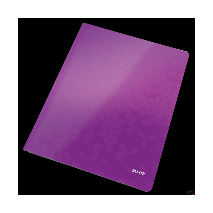 Skoroszyt kartonowy WOW LEITZ fioletowy 30010062